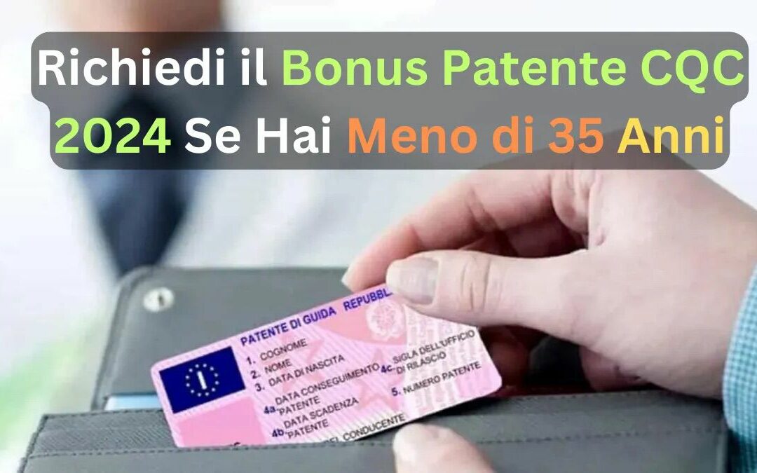 BONUS PATENTE
