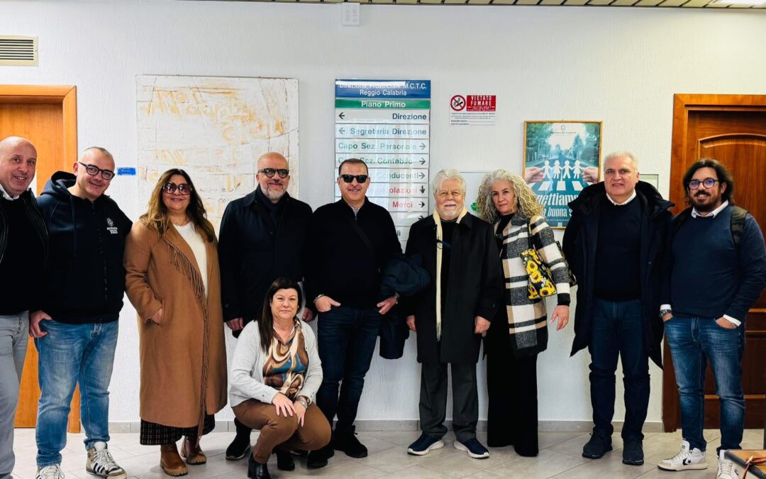 Incontro proficuo con il direttore della motorizzazione di reggio calabria